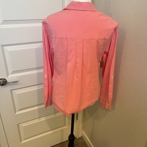 Boutique Brand Camp Style Top in Pink - Size Medium - NWT (0131) - Picture 10 of 10